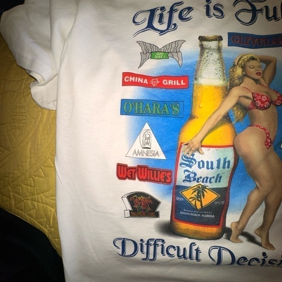 Vintage Xl 2003 Pubs of America t shirt of South Beach,  Florida.‎ NWOT. - Picture 6 of 10